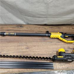 AS-IS DEWALT 20V MAX Cordless Battery Powered Pole Hedge Trimmer (Tool Only)