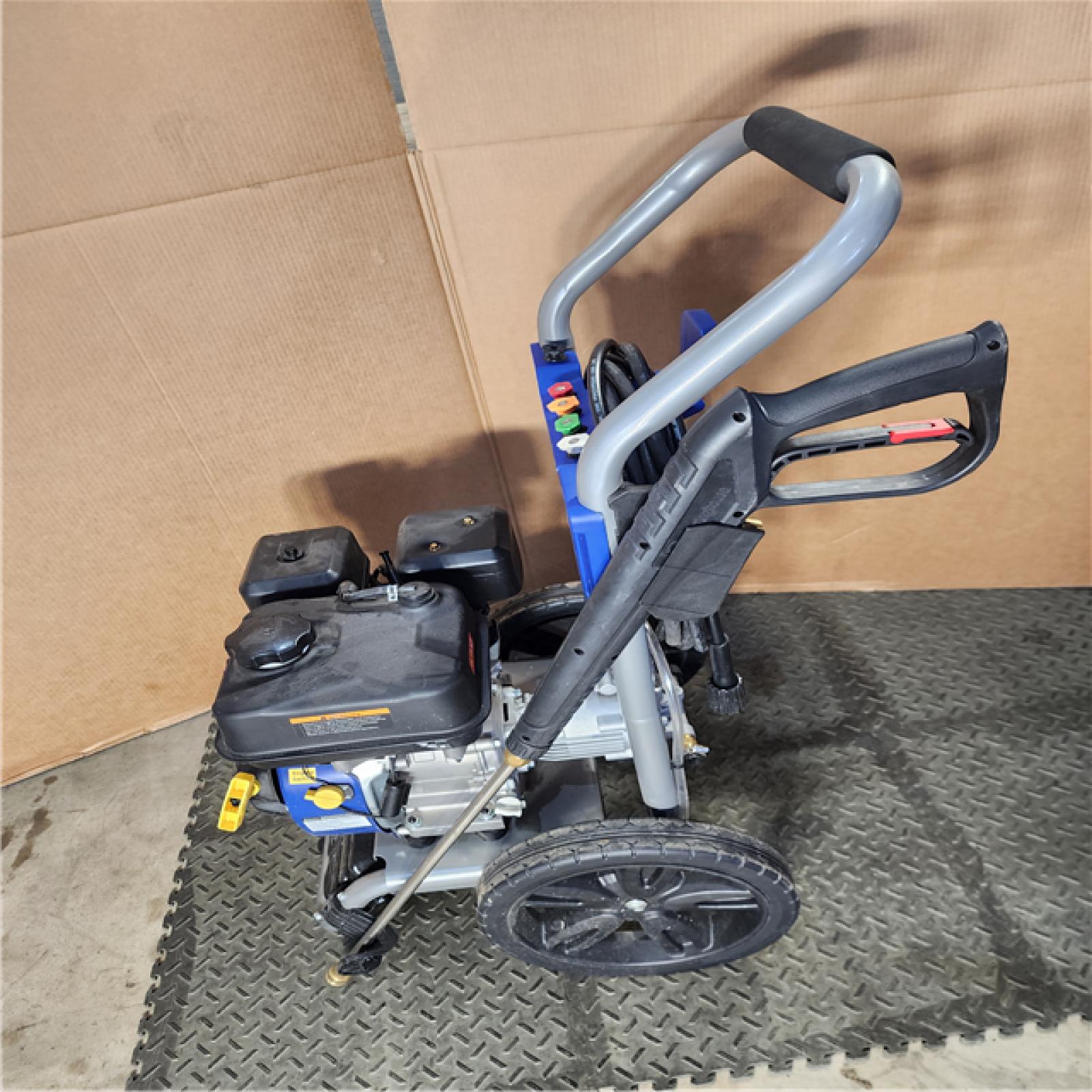 HOUSTON LOCATION - AS-IS Westinghouse 3400-PSI  2.5-GPM Gas Pressure Washer with 5 Nozzles & Soap Tank