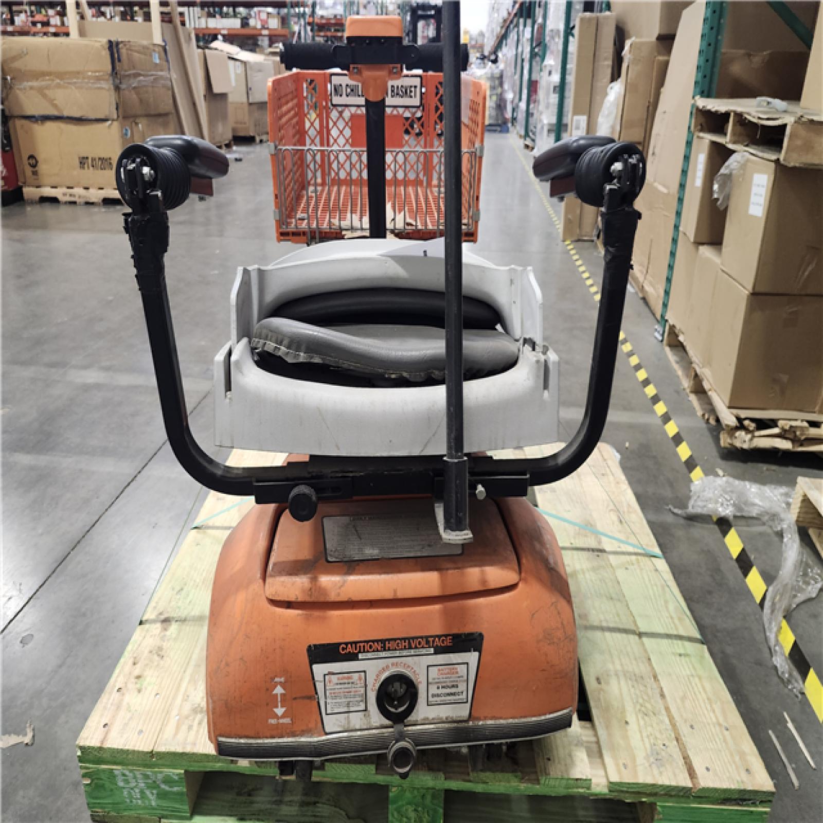 Dallas Location - As-Is Motorized Shopping Cart