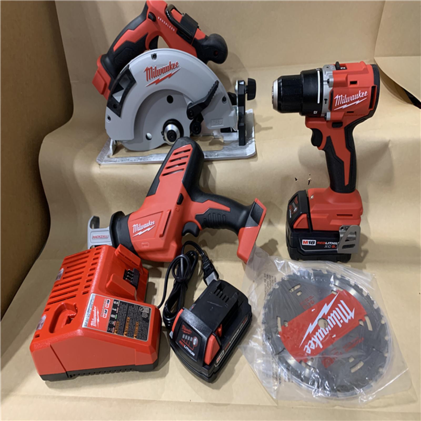 Excellent - Milwaukee M18 Tool Combo Kit