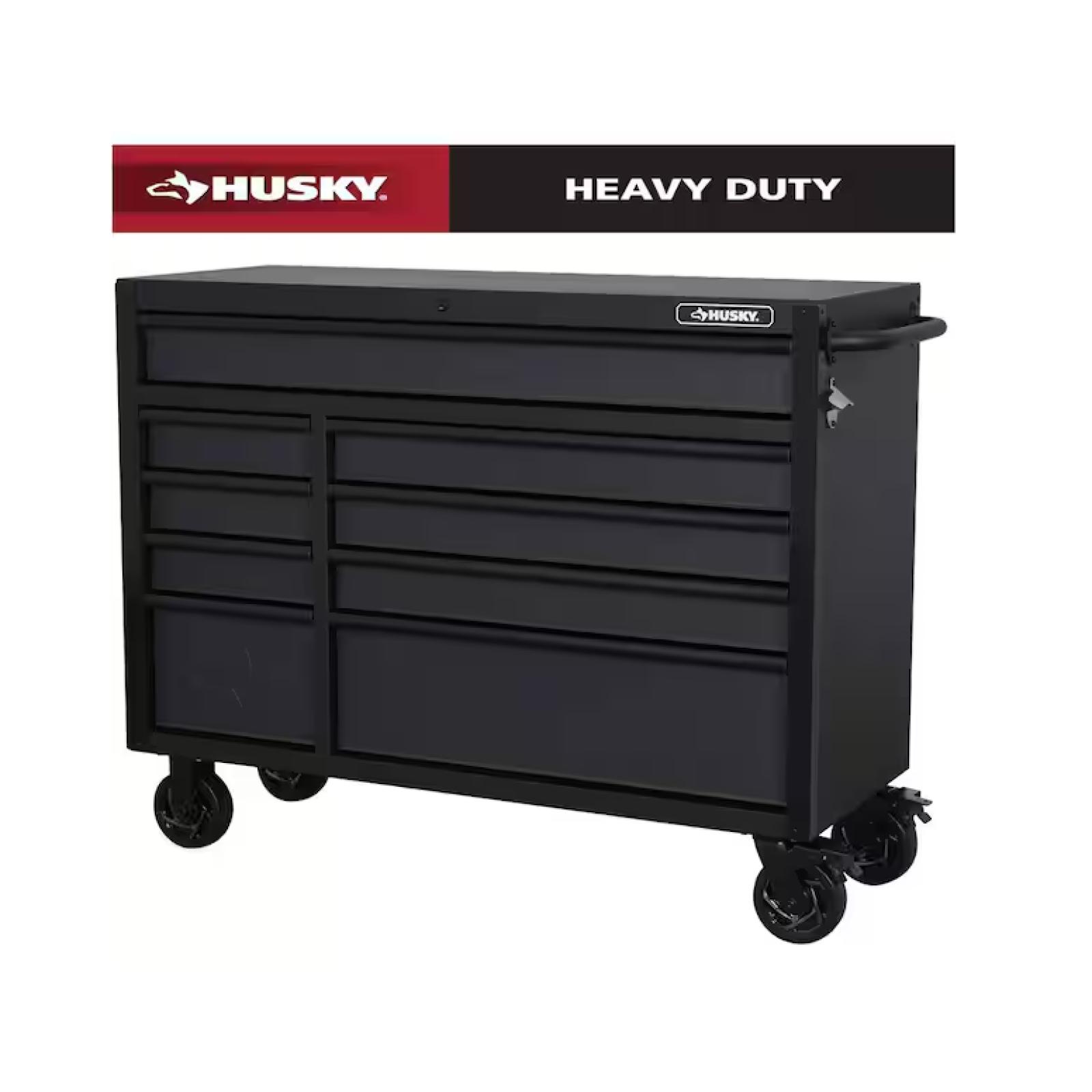 DALLAS LOCATION - DALLAS LOCATION - Husky 3-Piece Regular Duty Welded Steel Garage Storage System in Black