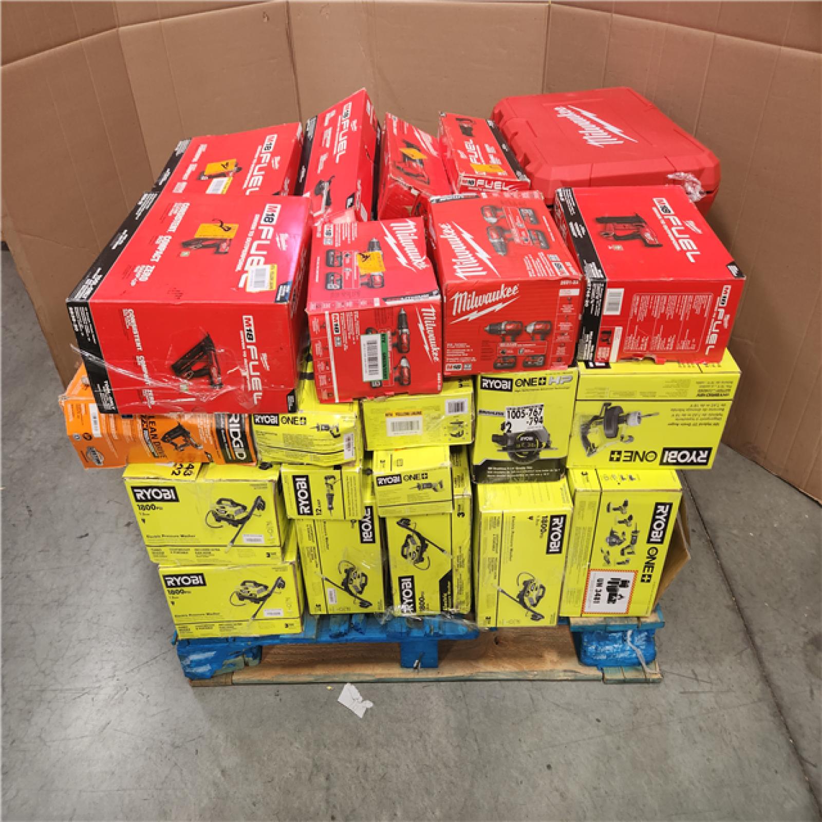 CALIFORNIA AS-IS TOOL PALLET