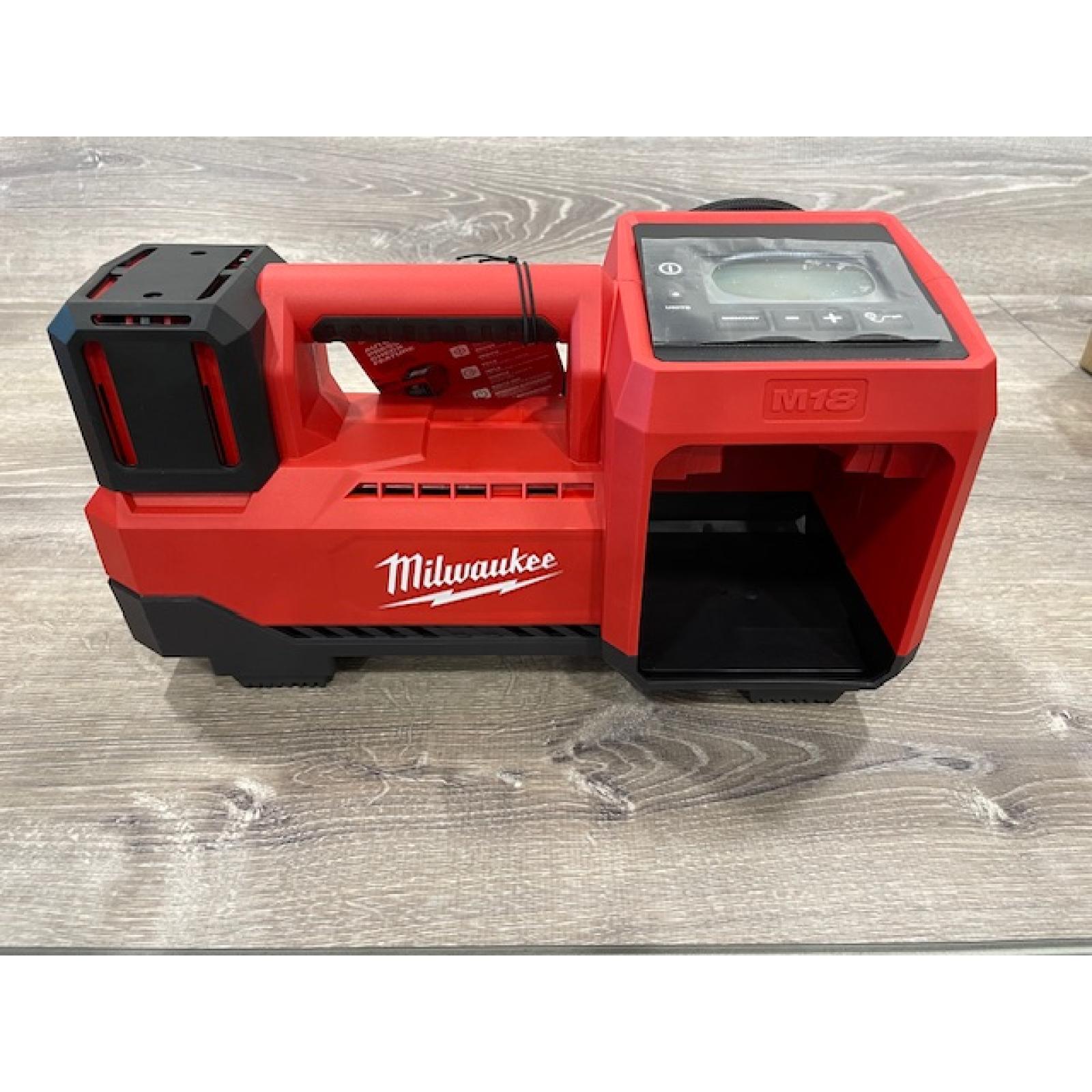 AS-IS Milwaukee 18-Volt Lithium-Ion Cordless Electric Portable Inflator (Tool-Only)