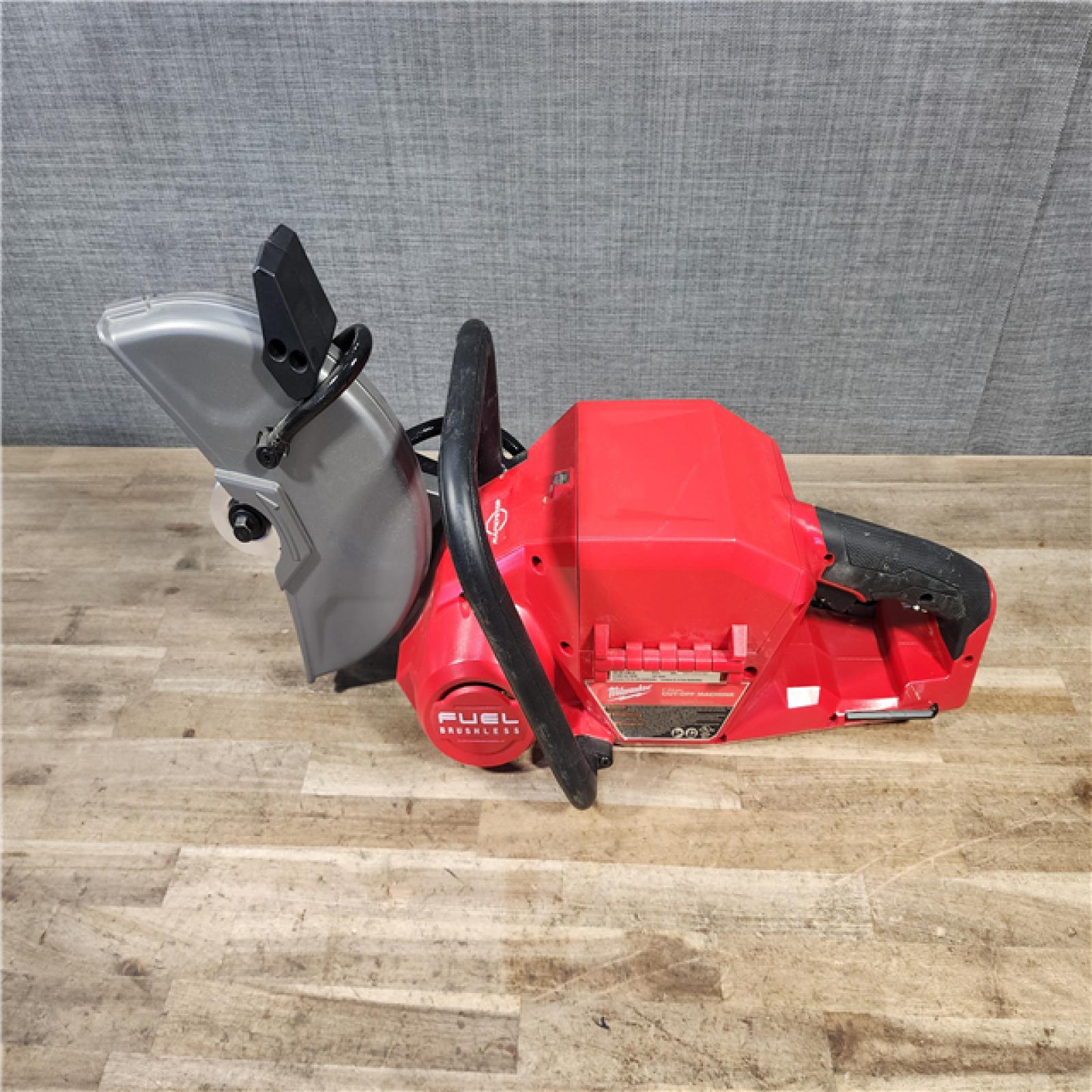 HOUSTON LOCATION - AS-IS Milwaukee FUEL ONE-KEY 18V Lithium-Ion Brushless Cordless 9 in. Cut Off Saw (Tool-Only)