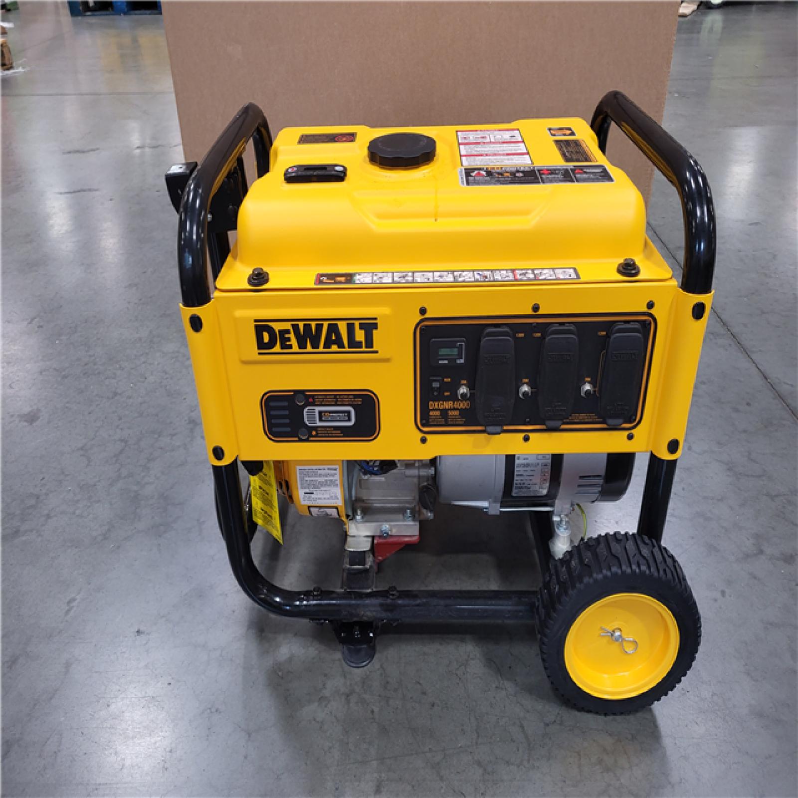 CALIFORNIA AS-IS DEWALT 4000 WATT GENERATOR