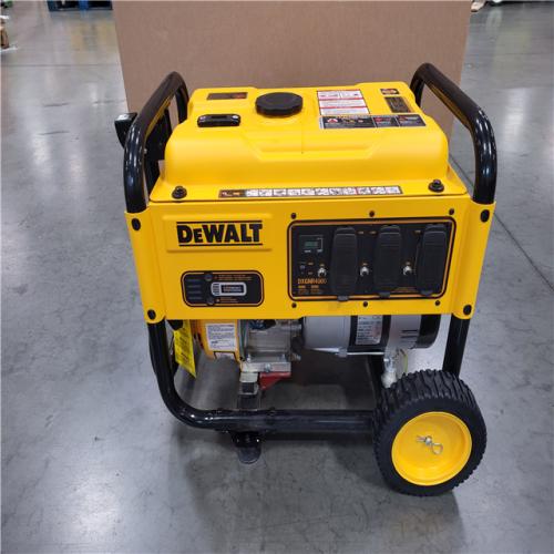 CALIFORNIA AS-IS DEWALT 4000 WATT GENERATOR