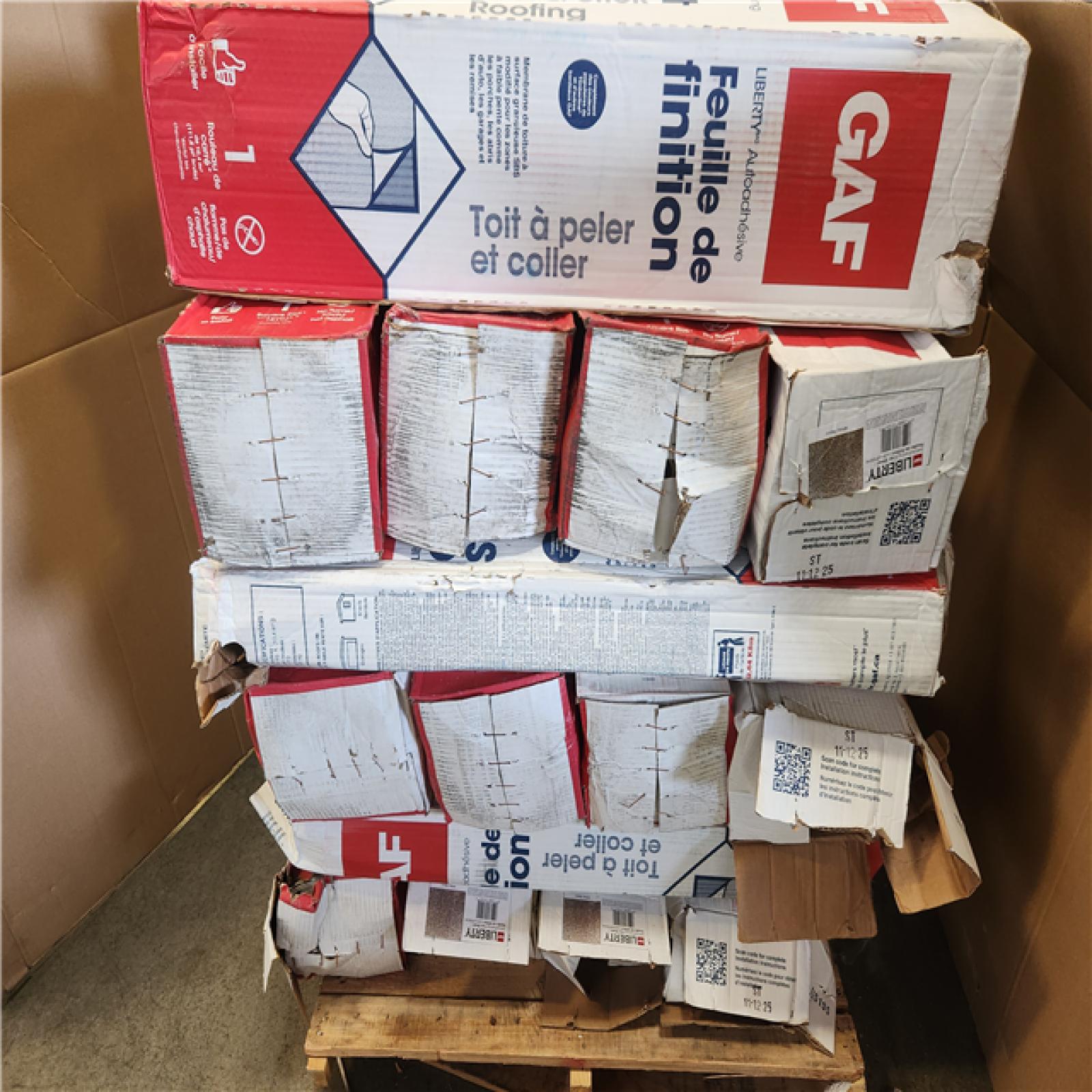 Phoenix GAF Liberty 3 ft. x 34 ft. (2200 sq. ft.) SBS Self-Adhering Cap Sheet Roll for Low Slope Roofing in White Pallet of 22-Rolls