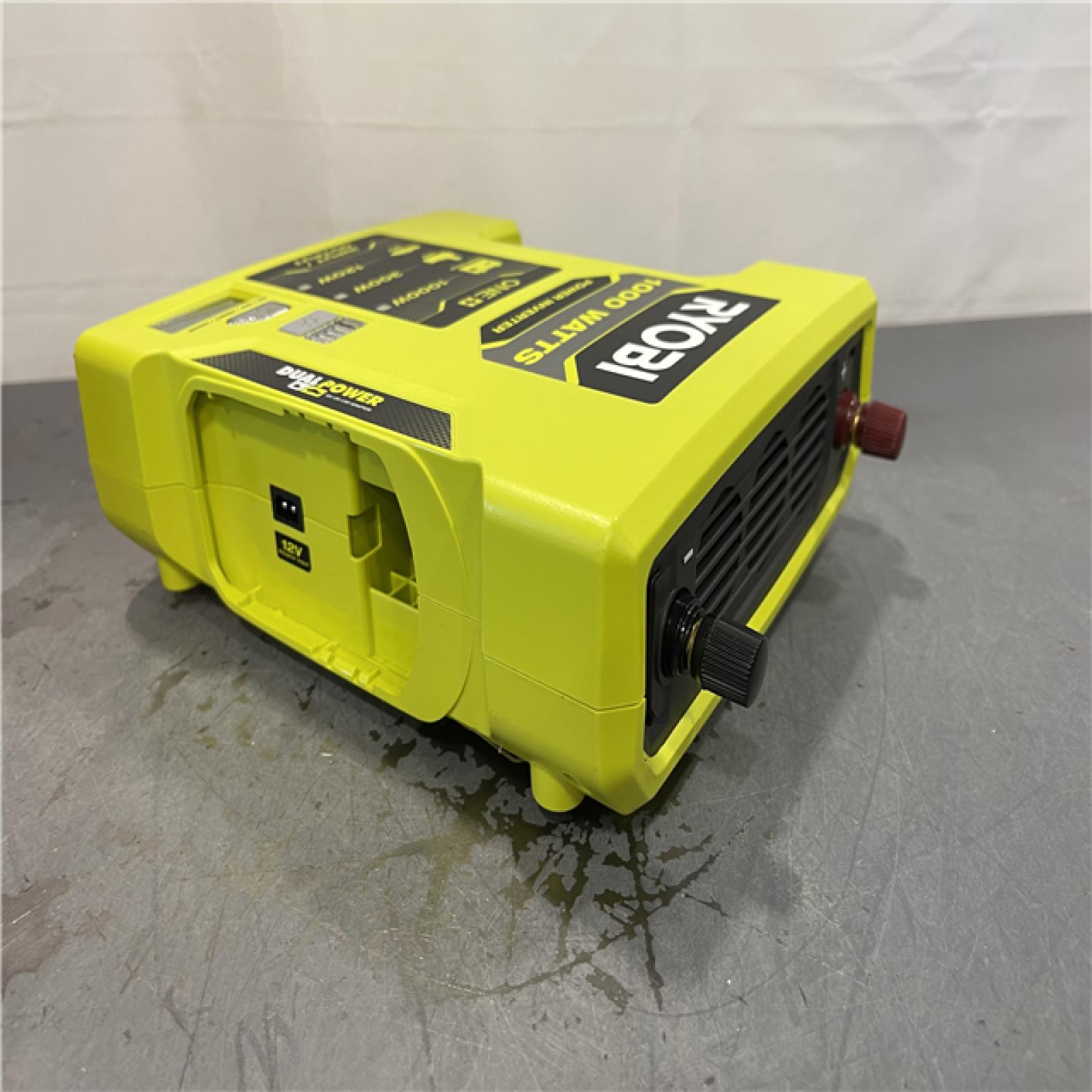 AS-IS - RYOBI ONE+ 18V 1000-Watt Max 12-Volt Automotive Power Inverter