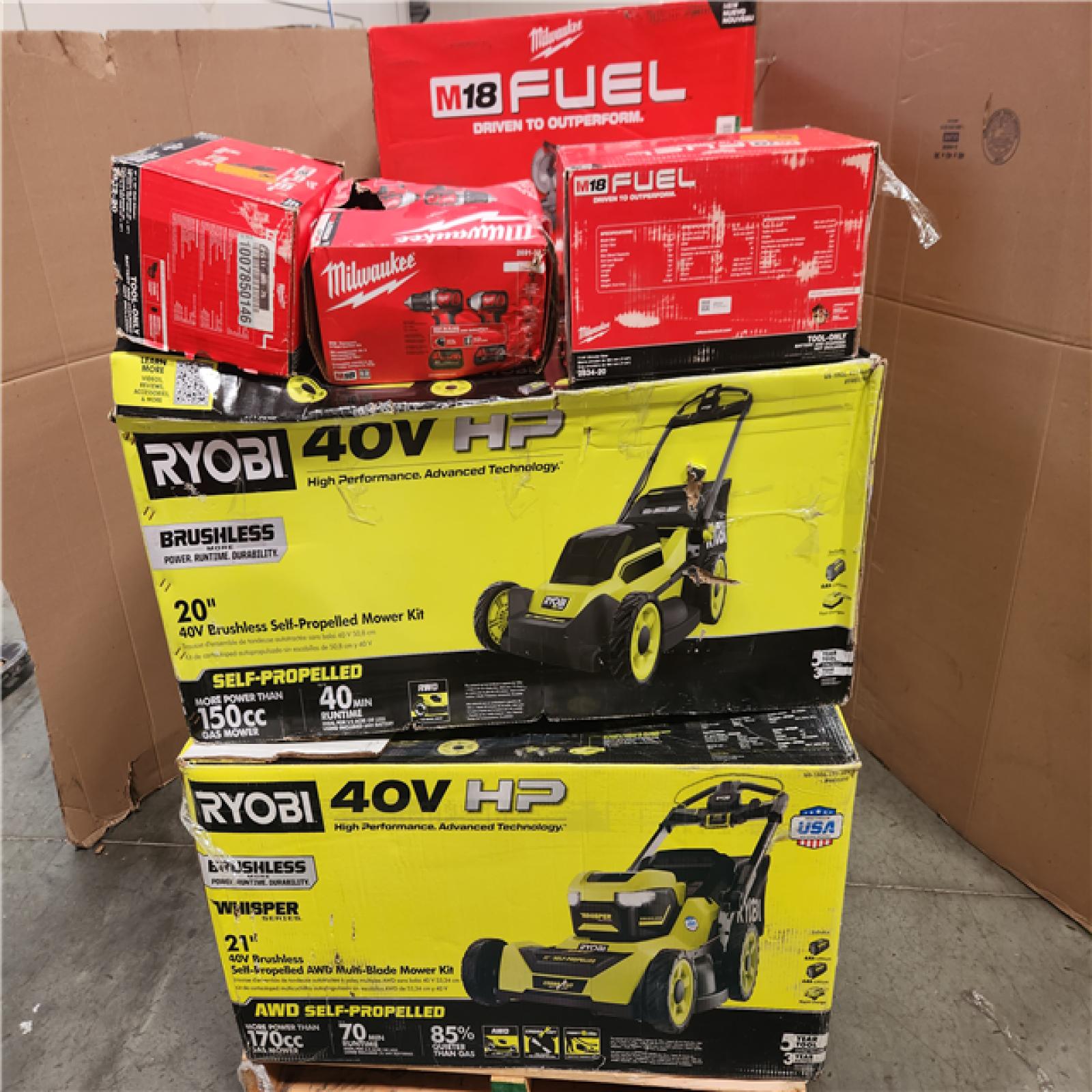 CALIFORNIA AS-IS TOOL PALLET