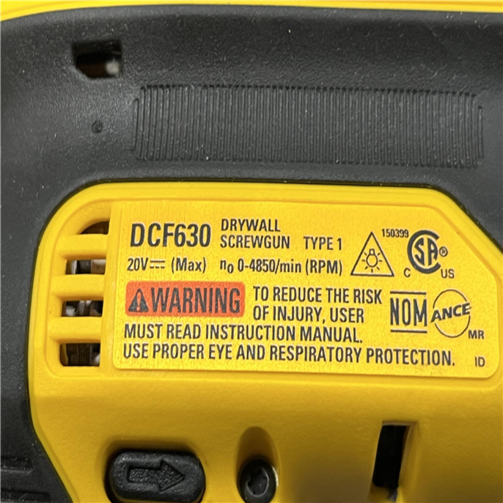 AS-IS DEWALT XR 20V MAX Lithium-Ion Cordless Brushless Screw Gun (Tool Only)