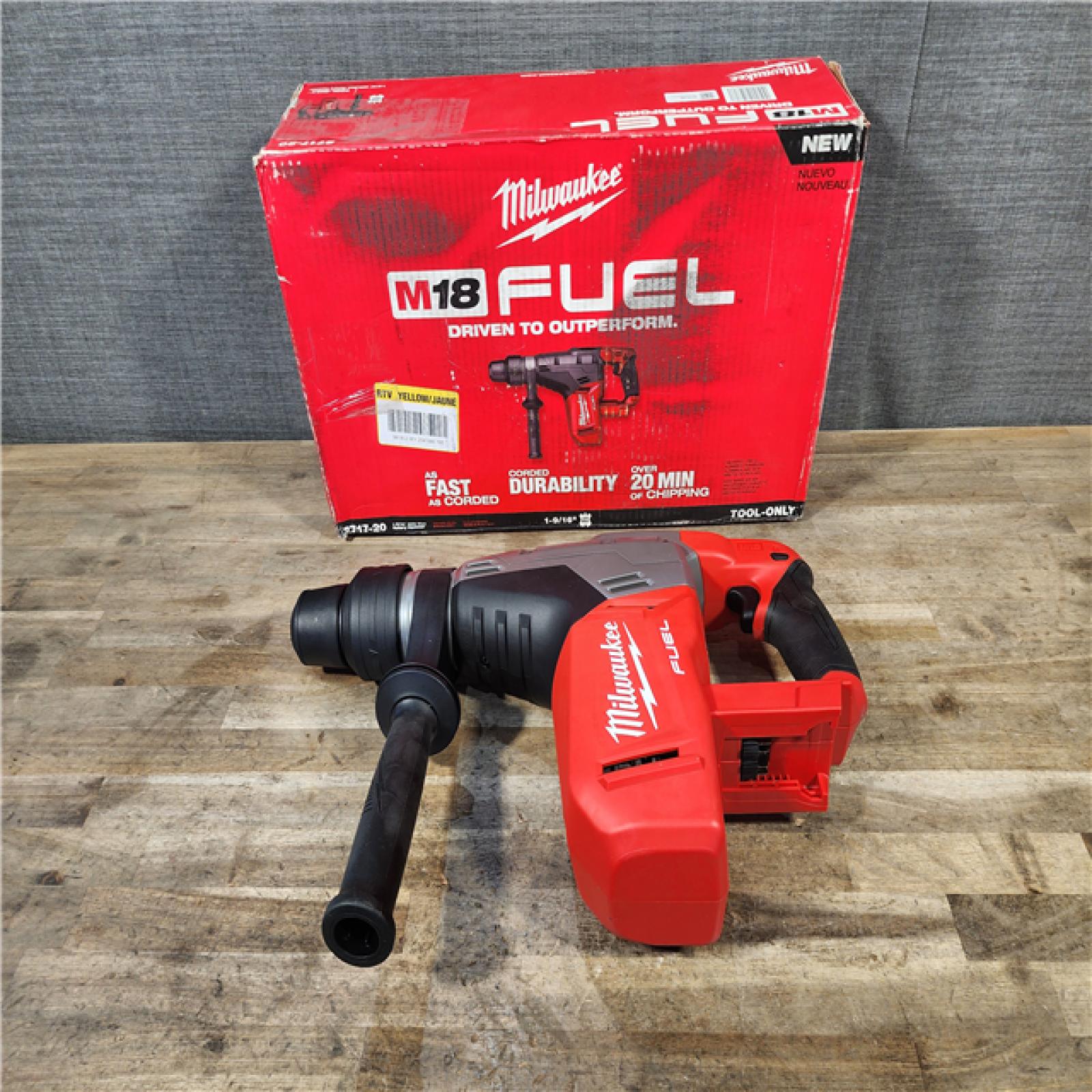 HOUSTON LOCATION - AS-IS Milwaukee FUEL 18V Lithium-Ion Brushless Cordless 1-9/16 in. SDS-Max Rotary Hammer (Tool-Only)