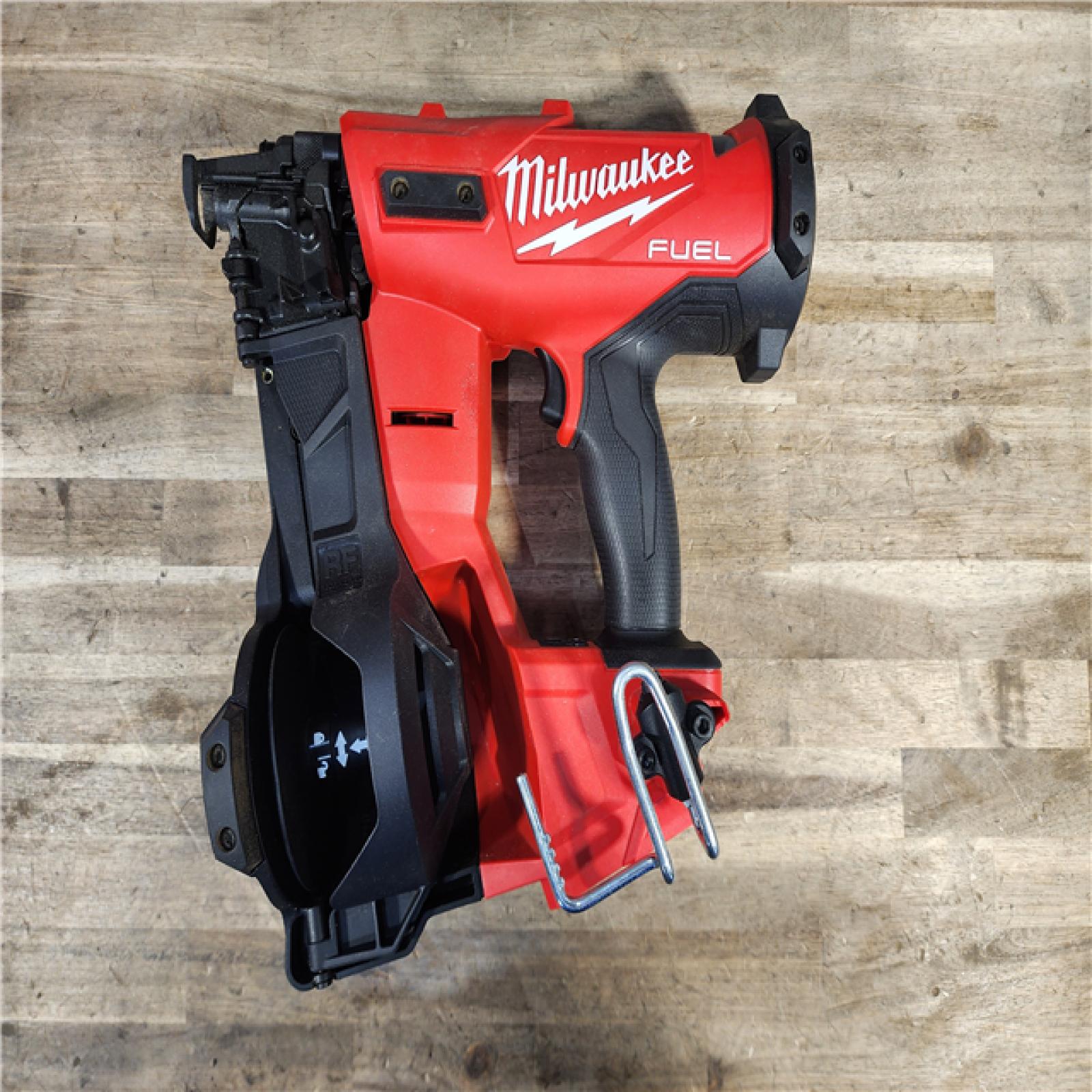 HOUSTON LOCATION - AS-IS Milwaukee M18 FUEL Coil Roofing Nailer (TOOL ONLY)
