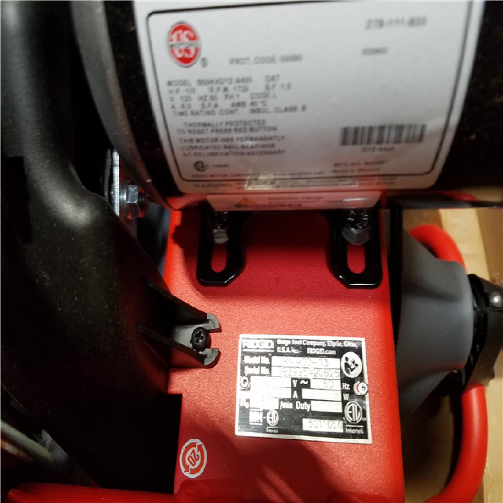 California AS-IS Ridgid Drain Cleaner