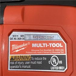 AS-IS Milwaukee 18V Lithium-Ion Cordless Oscillating Multi-Tool Kit