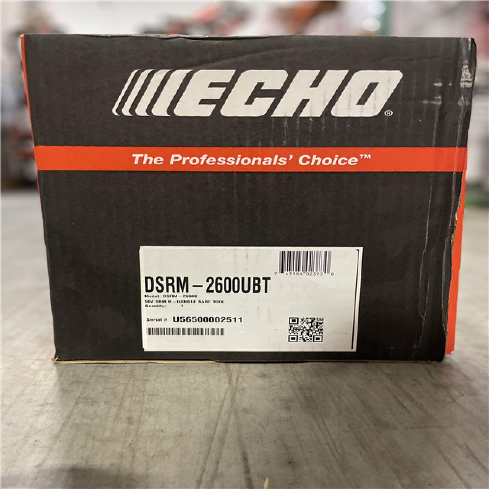 DALLAS LOCATION- NEW!- ECHO 56V X Series 17 in. Cordless U-Handle String Trimmer(Tool-Only)