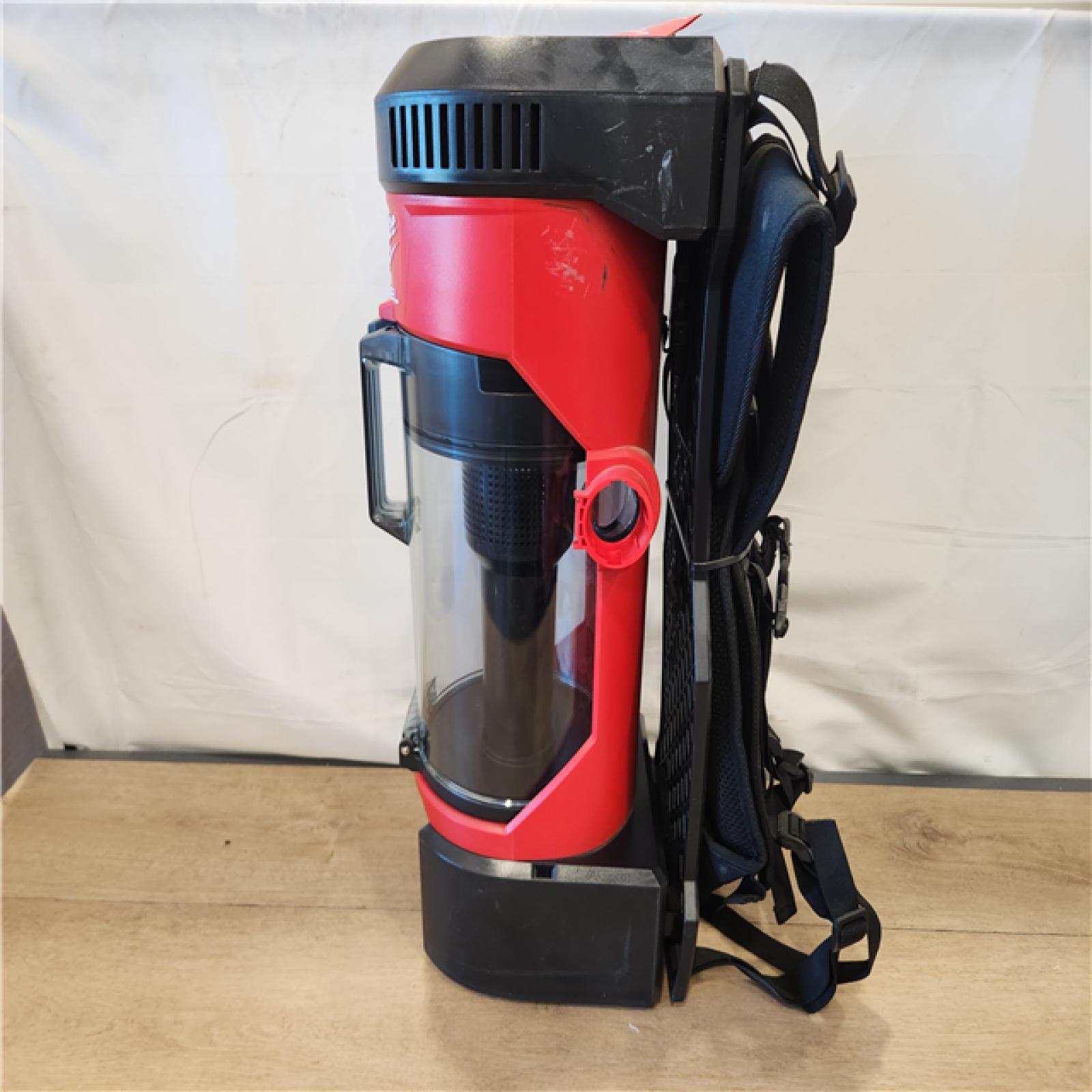 AS-IS- Milwaukee FUEL 18-Volt Lithium-Ion Brushless 1 Gal. Cordless 3-in-1 Backpack Vacuum (Vacuum-Only)