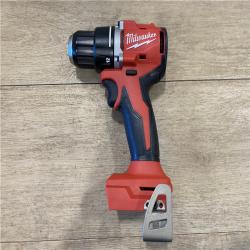 AS-IS Milwaukee 18V Lithium-Ion Brushless Cordless 1/2 in. Compact Drill/Driver (Tool-Only)