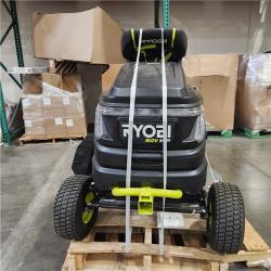Dallas Location - As-Is RYOBI 80V HP Brushless 54 in. Battery Electric Cordless Zero Turn Riding Mower (3) 80V Batteries  and Charger