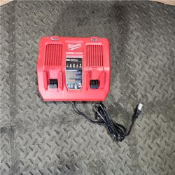 HOUSTON LOCATION - AS-IS Milwaukee M18 FUEL Brushless Cordless 21 in. Walk Behind Dual Battery Self-Propelled Mower Kit W/ CHARGER