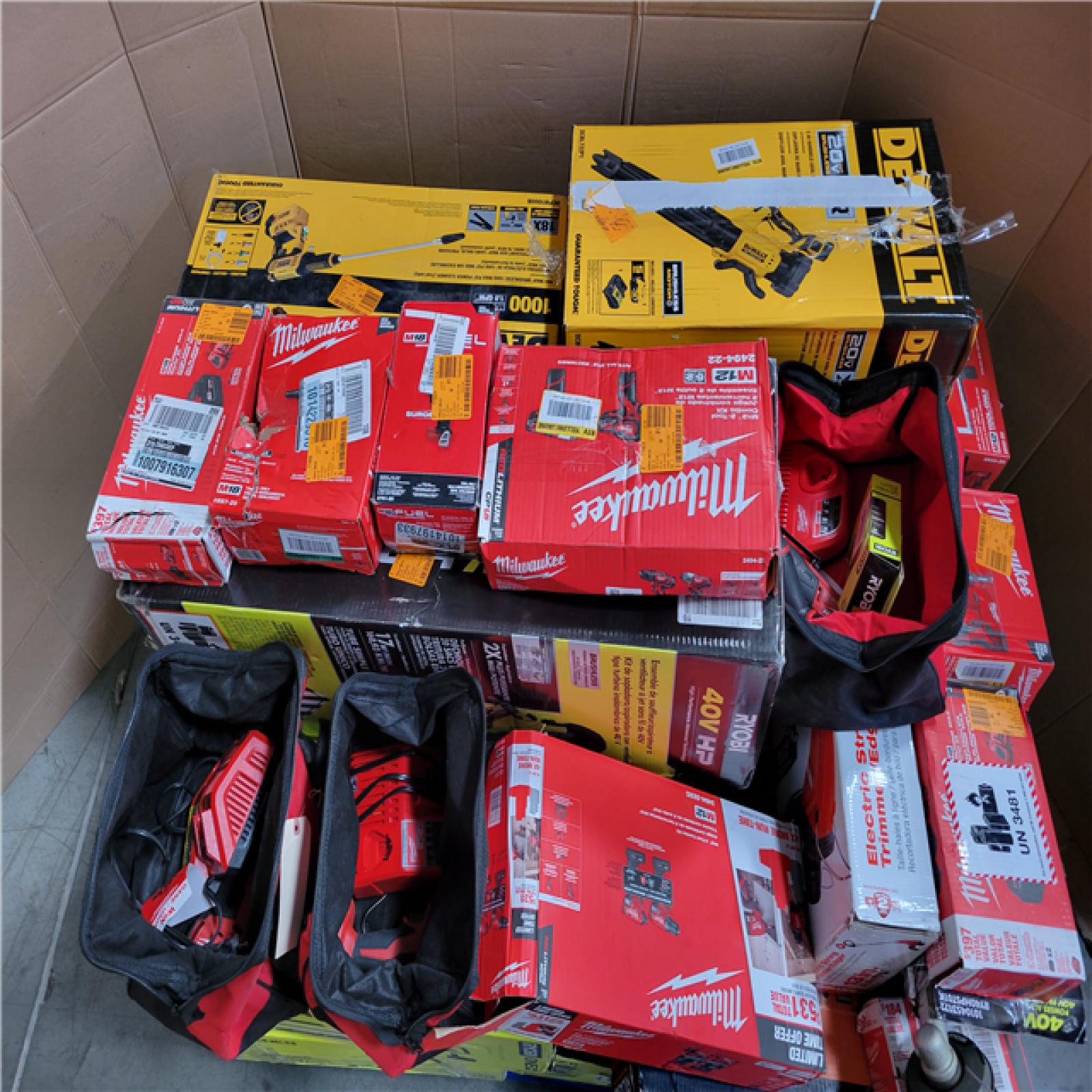 CALIFORNIA AS-IS TOOL PALLET