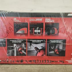 Phoenix NEW Milwaukee M18 FUEL 18-Volt Lithium-Iron Cordless Plumbing Drain Snake Auger Kit with w/ CABLE DRIVE & 5/16 in. x 35 ft. Cable (SEALED)