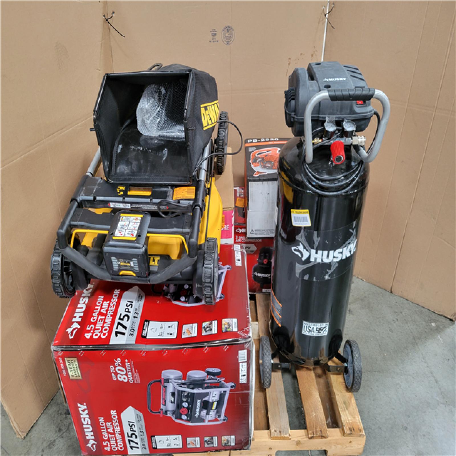 CALIFORNIA AS-IS OUTDOOR POWER EQUIPMENT