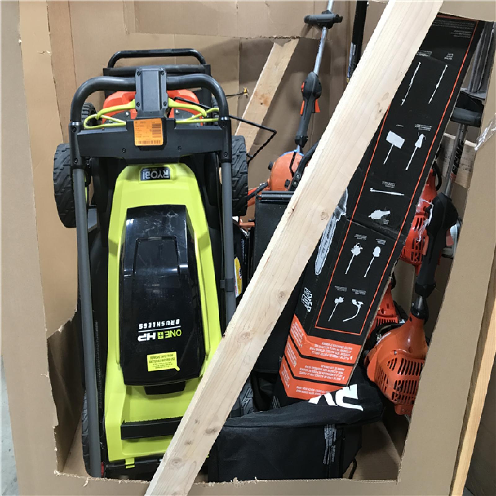 CALIFORNIA AS-IS OUTDOOR POWER EQUIPMENT