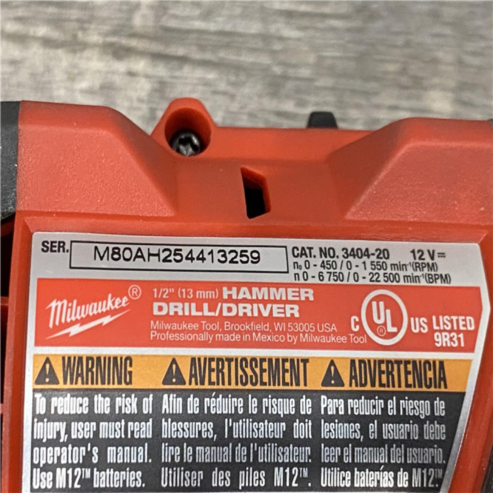 AS-IS Milwaukee FUEL 12-Volt Lithium-Ion Brushless Cordless Hammer Drill and Impact Driver Combo Kit