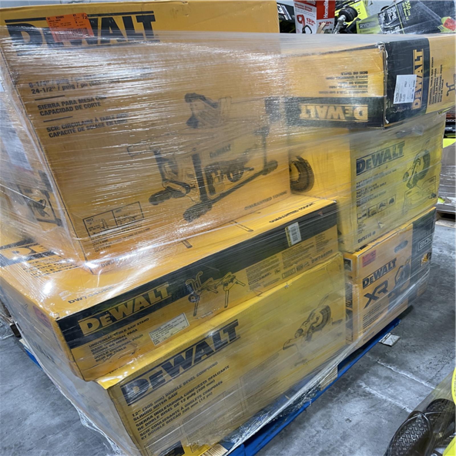 Atlanta Location As-Is Power Tools Partial Truckload (14 Pallets) 1178-A
