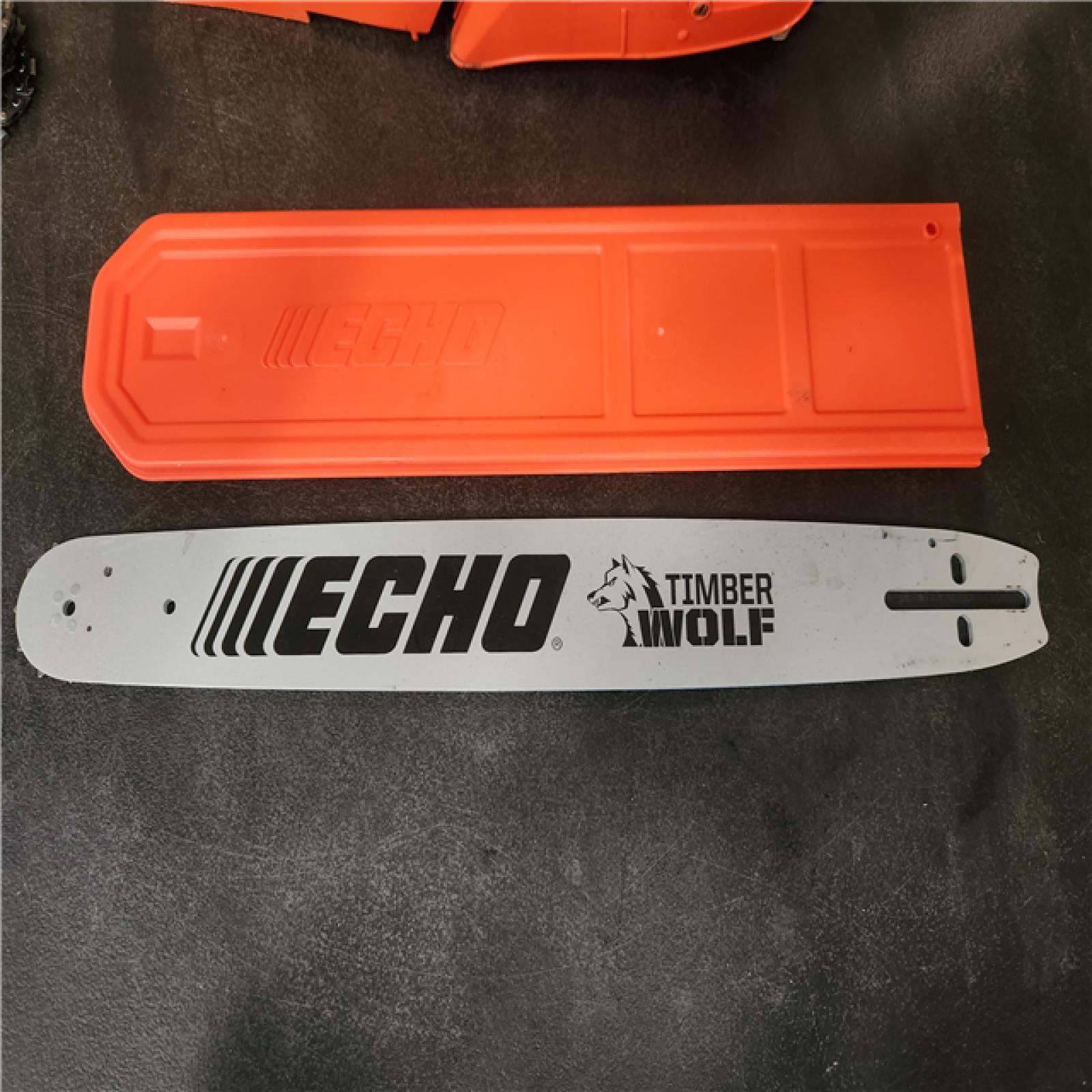 Phoenix NEW ECHO 20 in. 59.8 cc Gas 2-Stroke Rear Handle Timber Wolf Chainsaw
