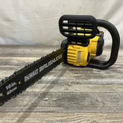 AS-IS DEWALT FLEXVOLT 60V MAX 16in. Brushless Cordless Battery Powered Chainsaw Kit