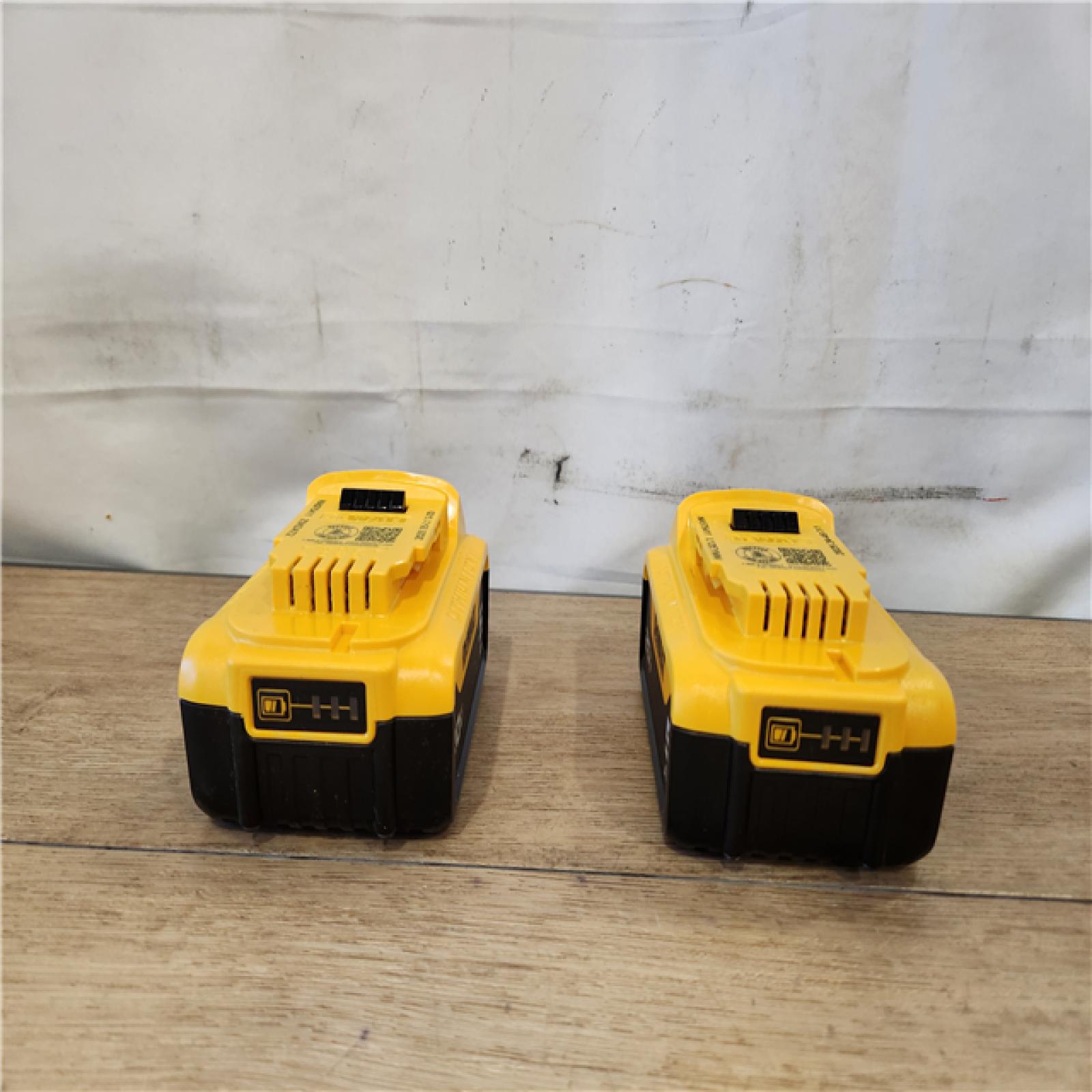 AS-IS- DEWALT 20V MAX Lithium-Ion 5.0Ah Battery (2-Pack)