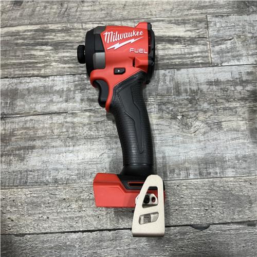 AS-IS Milwaukee FUEL 18V Lithium-Ion Brushless Cordless 1/4 in. Hex Impact Driver (Tool-Only)