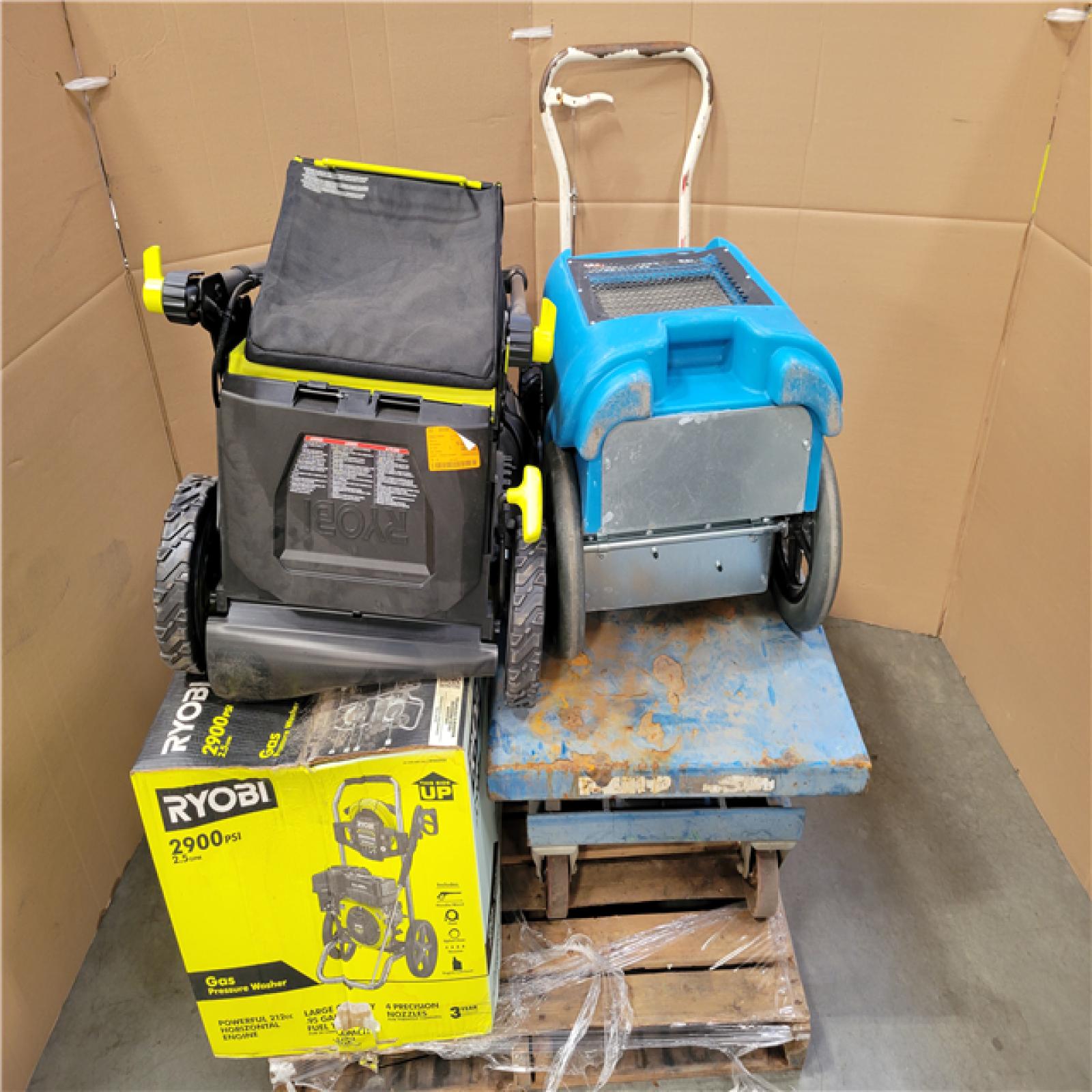 CALIFORNIA AS-IS OUTDOOR POWER EQUIPMENT