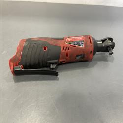 AS-IS - MILWAUKEE 2457-20 .38 in. M12 Cordless Ratchet Only