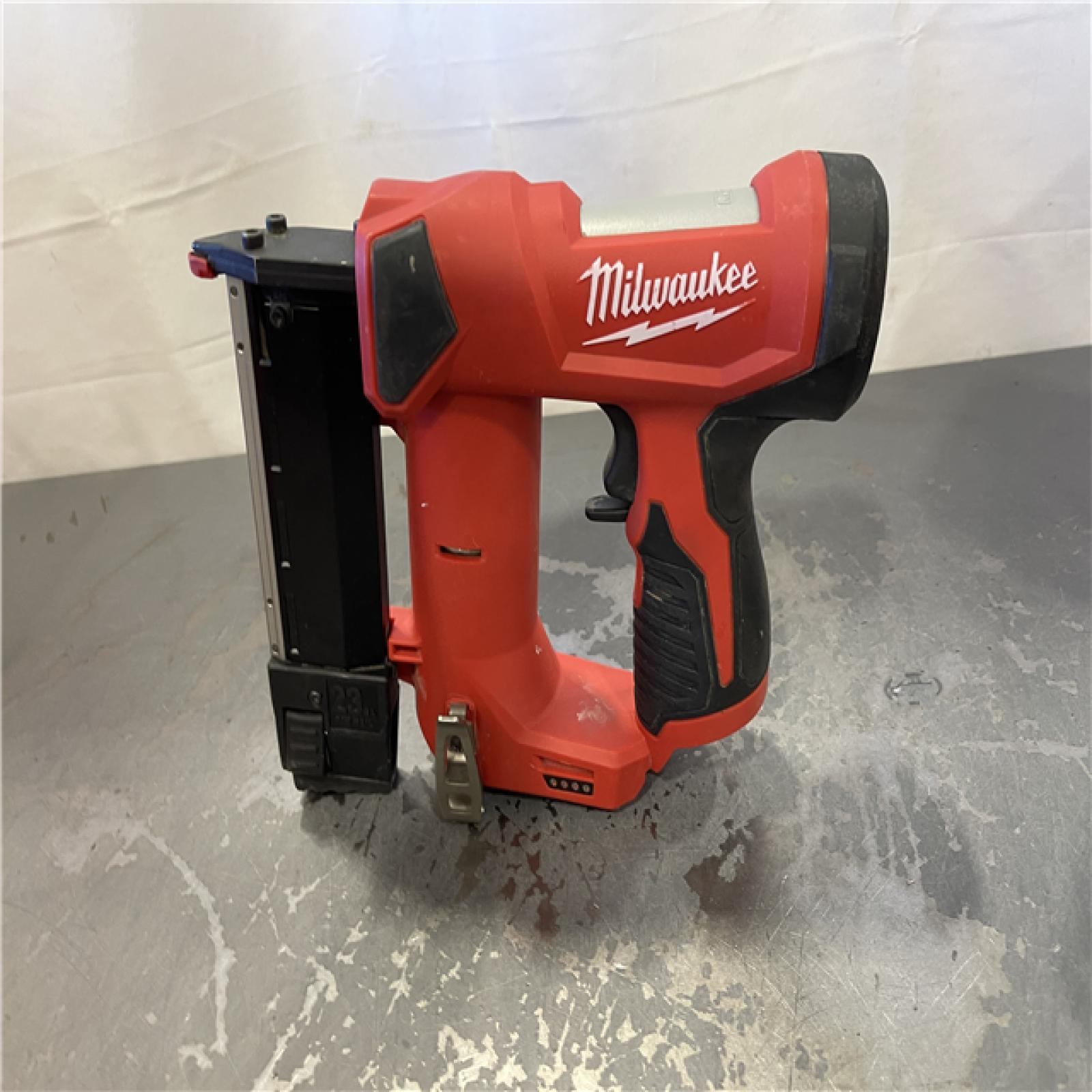 AS-IS - Milwaukee M12 12-Volt 23-Gauge Lithium-Ion Cordless Pin Nailer