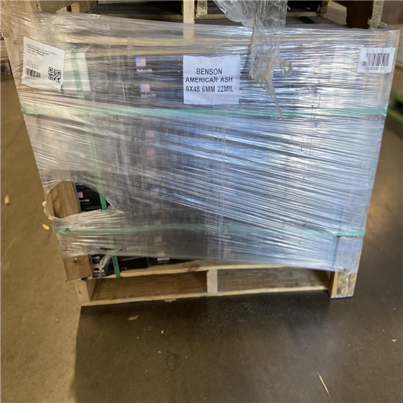 DALLAS LOCATION - MSI Benson American Ash 22 MIL x 9 in. W x 48 in. L Waterproof Vinyl Plank Flooring with Click Lock (23.95 sq. ft./Case) - 44 CASES