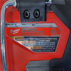 HOUSTON LOCATION - AS-IS (APPEARS LIKE NEW) Milwaukee FUEL GEN-2 18V Lithium-Ion Brushless Cordless SAWZALL Reciprocating Saw (Tool-Only)