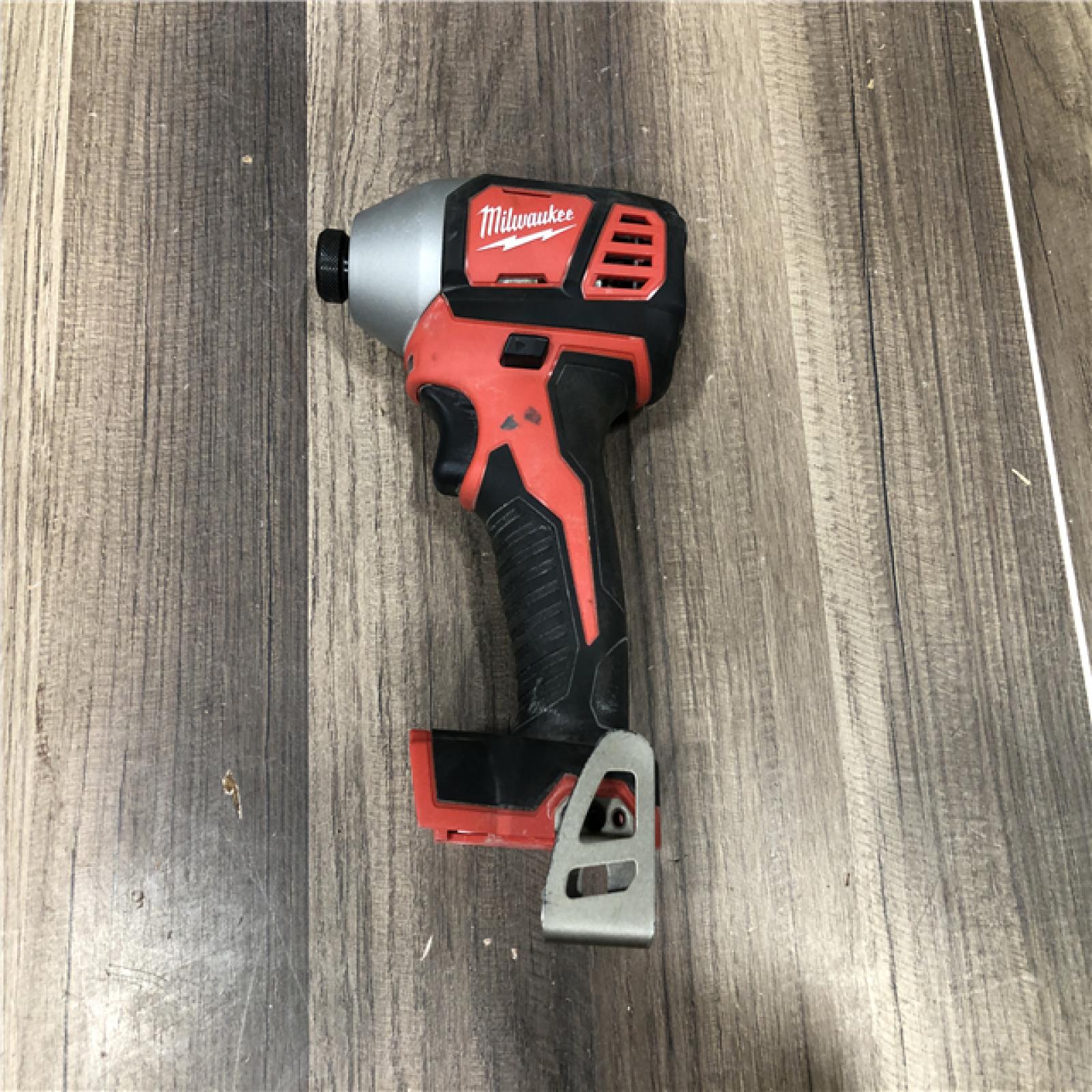 AS-IS Milwaukee 18V Lithium-Ion Cordless 1/4 in. Hex Impact Driver (Tool-Only)