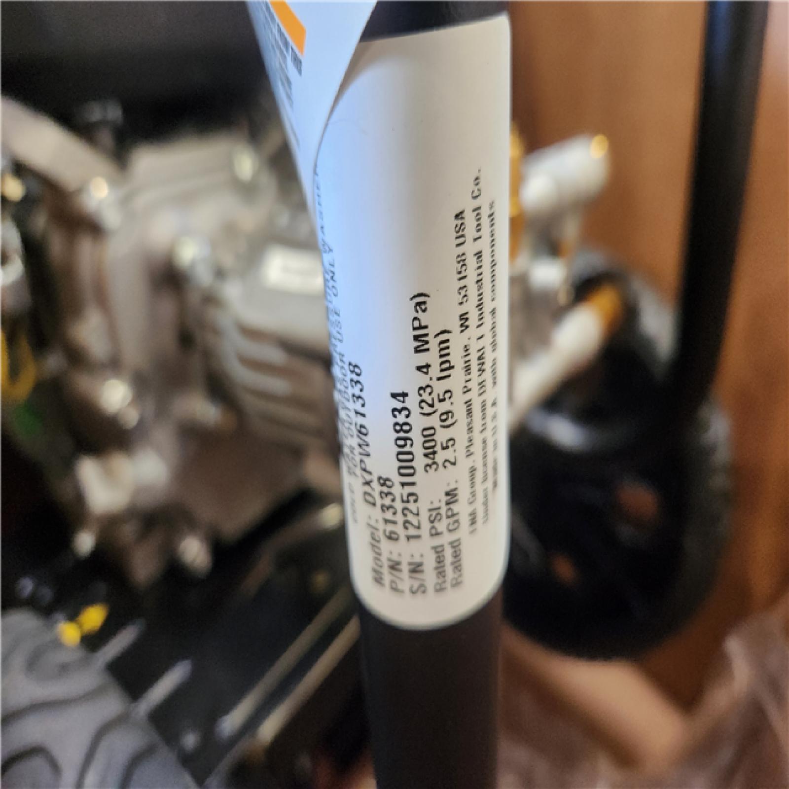 Phoenix NEW DEWALT 3400 PSI 2.5 GPM Gas Pressure Washer with Maintenance-Free Pump, Heavy-Duty Commercial Cold Water Power Washer