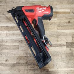 HOUSTON LOCATION - AS-IS Milwaukee  FUEL 18-Volt Lithium-Ion Brushless Cordless Gen II 15-Gauge Angled Finish Nailer (Tool-Only)