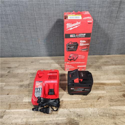 HOUSTON LOCATION - AS-IS Milwaukee M18 18-Volt Lithium-Ion REDLITHIUM FORGE Starter Kit