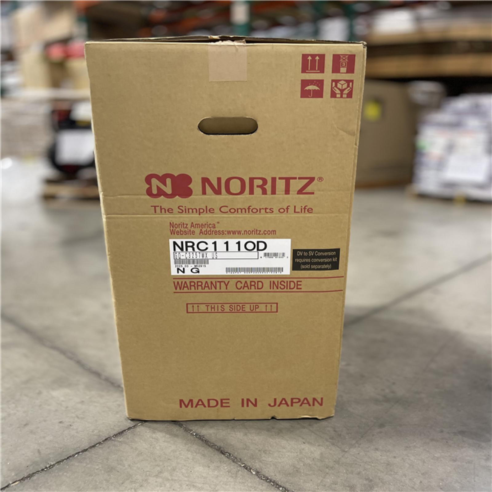 DALLAS LOCATION- NEW!- Noritz 199 MBH Outdoor Condensing Natural Gas Tankless Water Heater  11.1 gpm