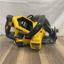 AS-IS DEWALT FLEXVOLT 60V MAX Cordless Brushless 7-1/4 in. Wormdrive Style Circular Saw (Tool Only)