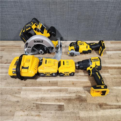 HOUSTON LOCATION - AS - IS DEWALT 3 TOOL COMBO KIT W/ (2) BATTERY & CHARGER