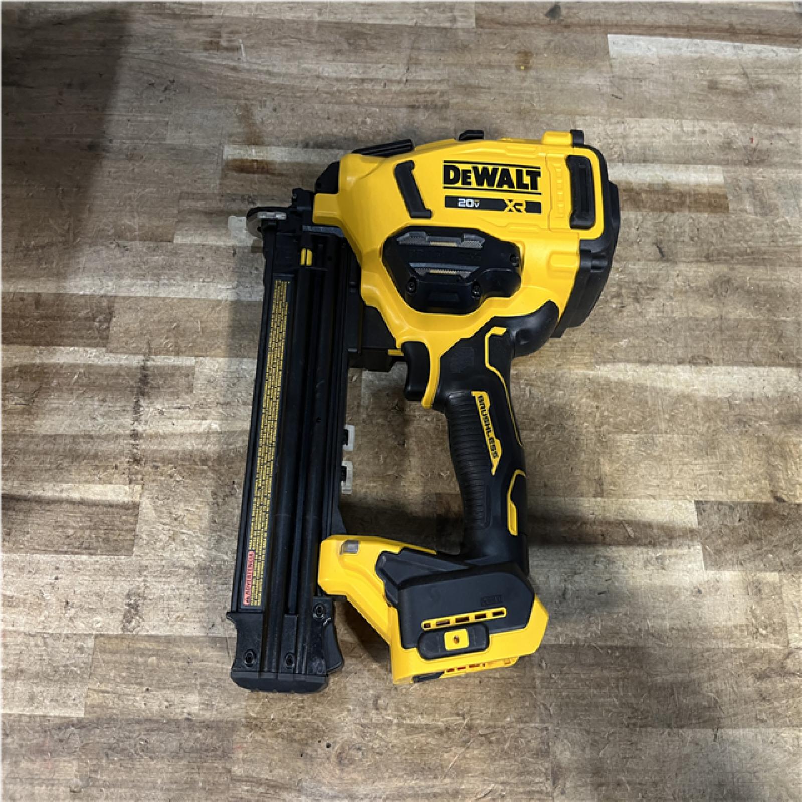 Houston Location AS-IS DEWALT 20V MAX XR 18 Gauge Cordless Brad Nailer (Tool Only)