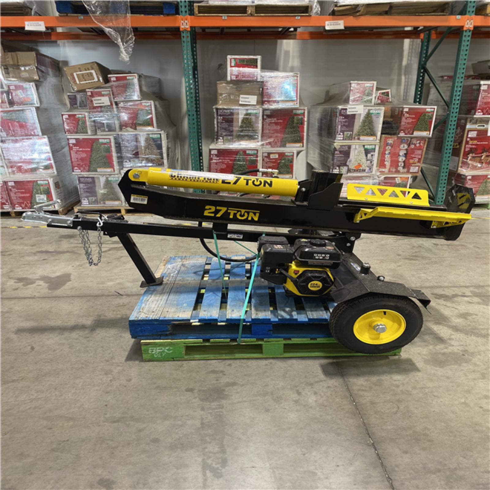Dallas Location - As-Is Champion Power Equipment 27-Ton Gas-Powered Log Splitter