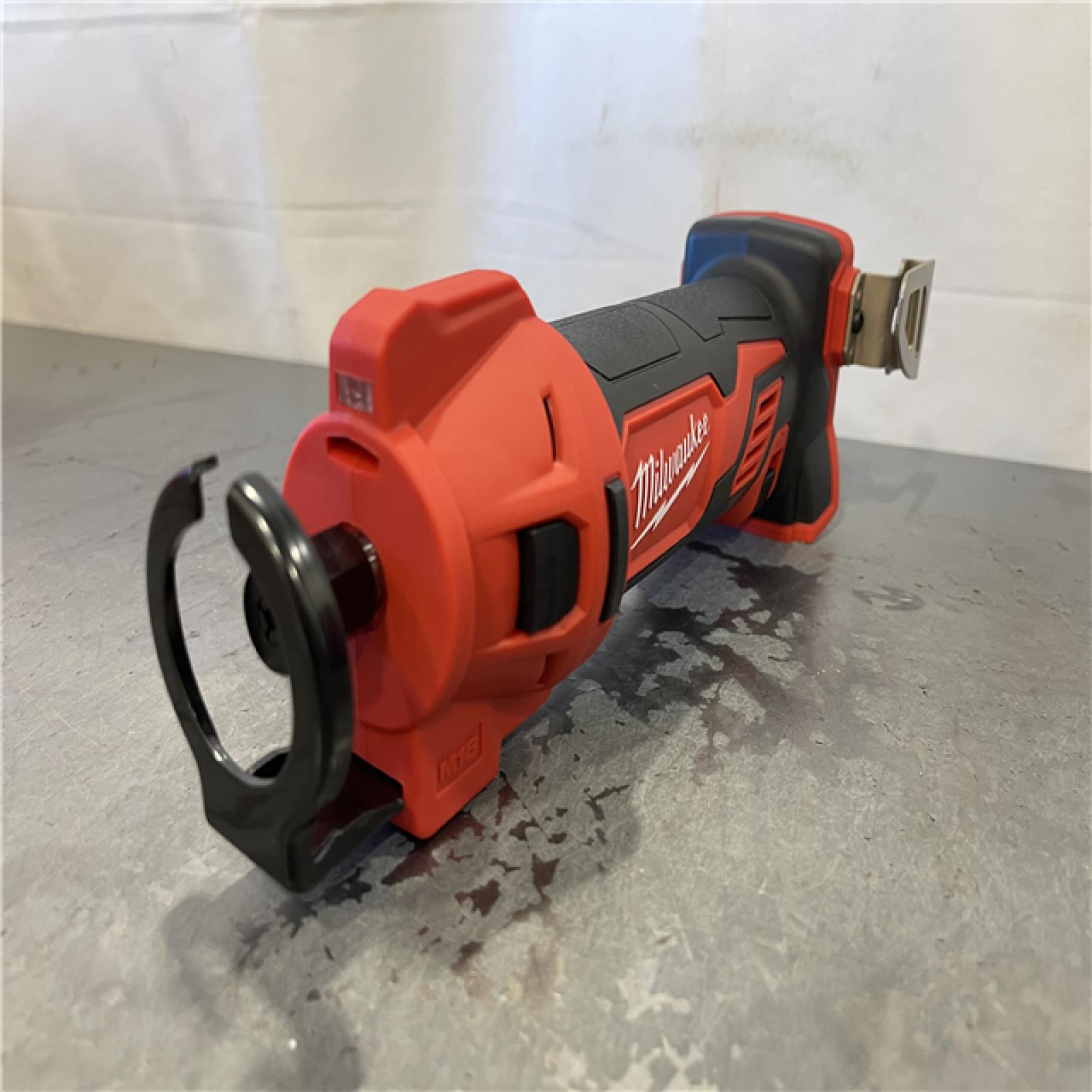 AS-IS - Milwaukee M18 18-Volt Lithium-Ion Cordless Drywall Cut Out Tool