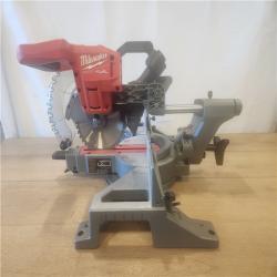 AS-IS- Milwaukee M18 Fuel 7-1/4 Dual Bevel Sliding Compound Miter Saw  Tool Only