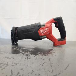 AS-IS- Milwaukee M18 18V Fuel Sawzall 1-1/4  Reciprocating Saw Cordless Lithium-Ion Brushless